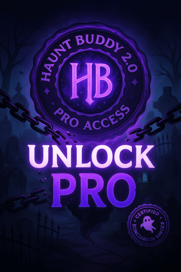Haunt Buddy Pro Access